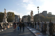 Ponte Sant'Angelo, Rom, Italien