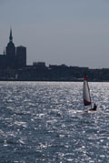 Stralsund vom Wasser aus gesehen