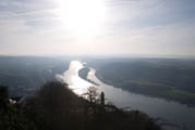 Blick vom Drachenfels nach S�den